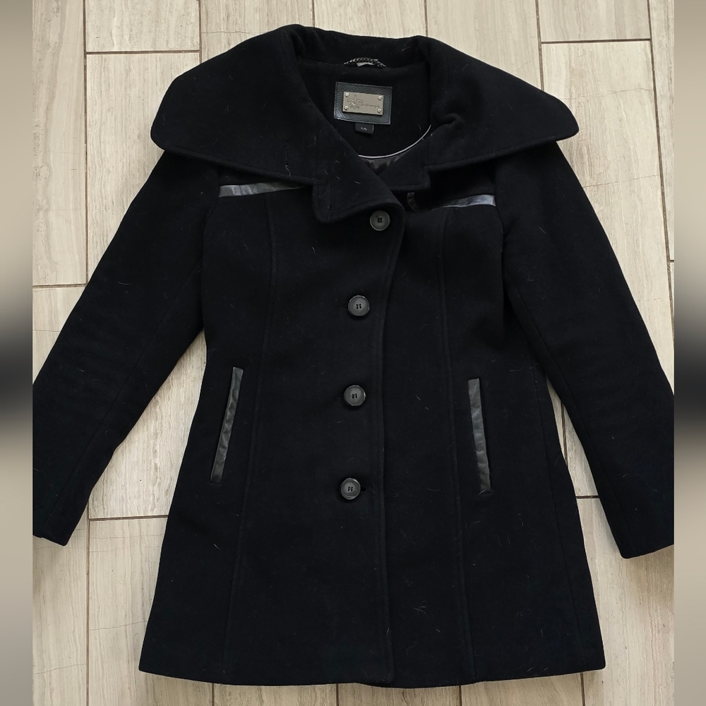 Elegant Black Women's Coat